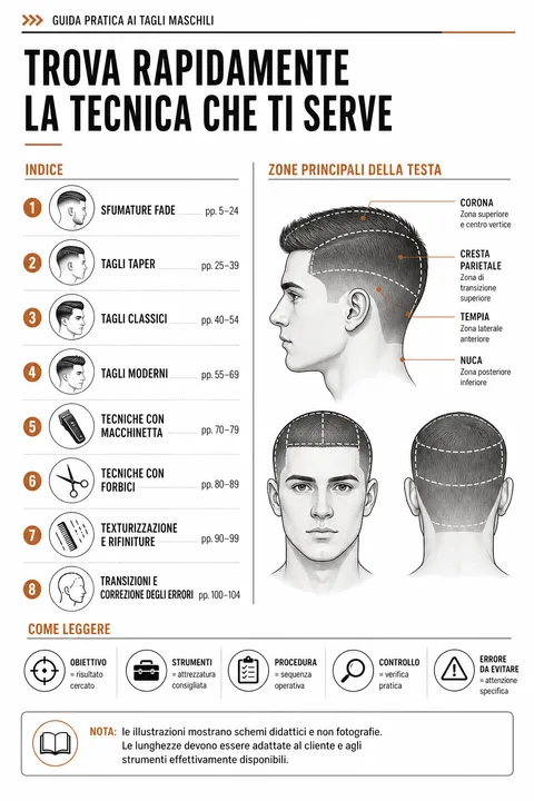 Pagina della guida di taglio maschile 6